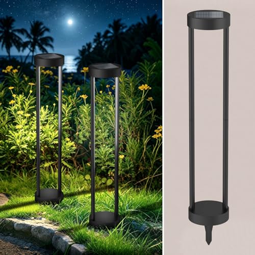 24" Solar Bollard Lights (4 Count)