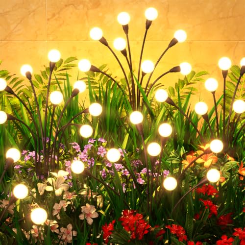 8 Pack Solar Garden Lights 64 LED (8 Count)
