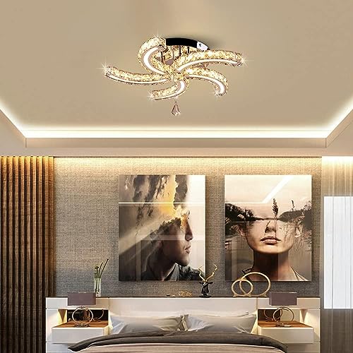 19.7" Crystal Ceiling Light