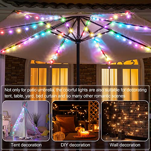 Patio Umbrella Lights