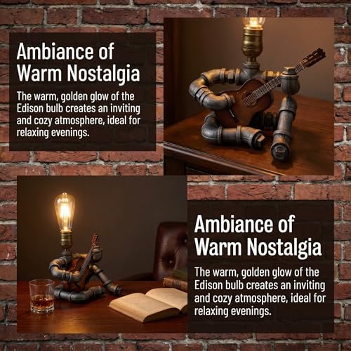 Music Guitar Table Lamp