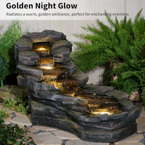 49" L Water Fountain Outdoor 5