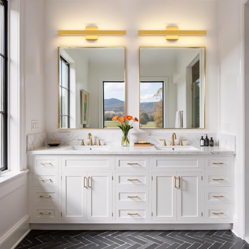 Gold Bathroom Vanity Light