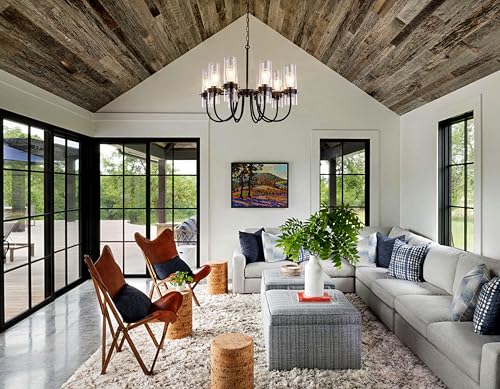 Black Farmhouse Chandelier