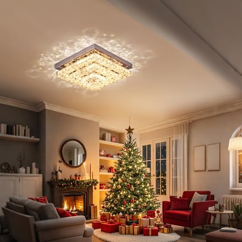11.8" Crystal Ceiling Light