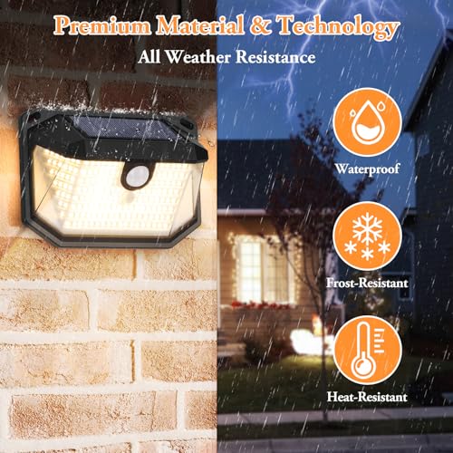 2 Pack Solar Outdoor Lights (2 Count)