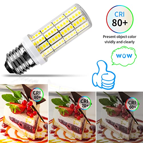 Led Light Bulb 6pcs 200w Equivalent 2500 Lumen 5000k Cool Daylight White 20w Super Bright Led Bulb E26