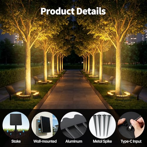 Solar Tree Lights Outdoor