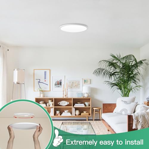 7 Inch LED Flush Mount Ceiling Light Fixture