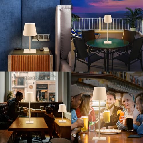 2 Pack Cordless Table Lamps (2 Count)