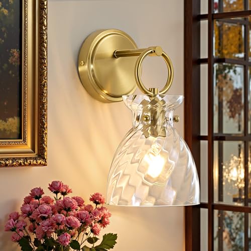 Gold Wall Sconce 1