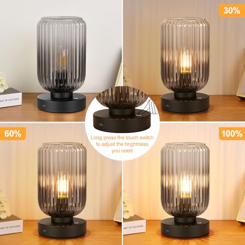 Cordless Table Lamp for Bedroom