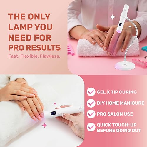 GlamCure GO Nail Flash Cure Lamp