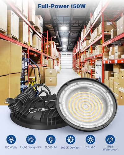 150W UFO LED High Bay Light (10 Count)