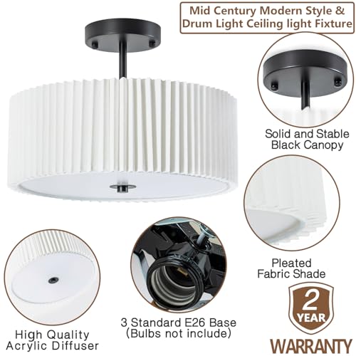 Semi Flush Mount Ceiling Light