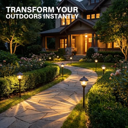 12V Low Voltage Path Lights 2W LED Landscape Lighting Bronze