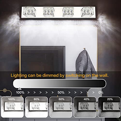 4 Lights Bathroom Vanity Light