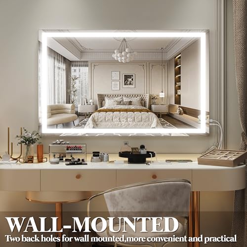 Large Vanity Mirror with Lights