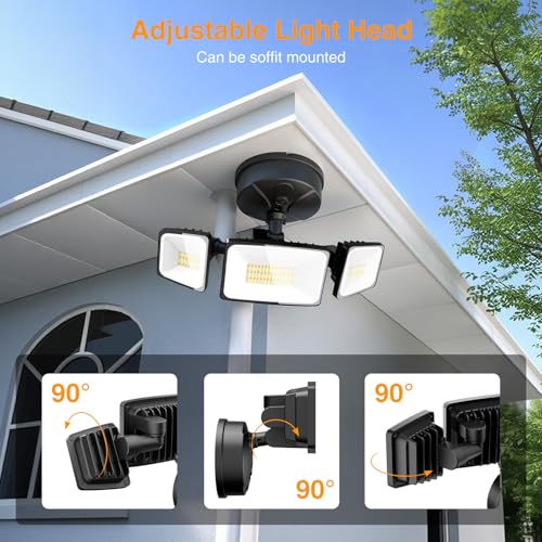 65W Smart Flood Light Outdoor (Black)