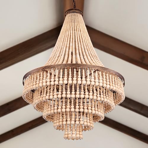 Farmhouse Chandelier Light 28”