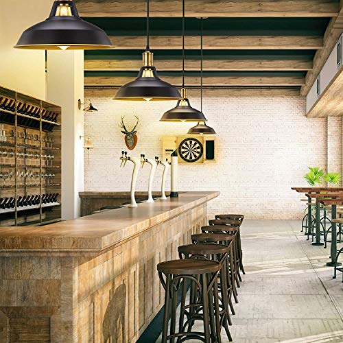 Farmhouse Style Industrial Pendant Light (3 Count)