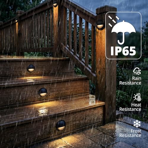 6 Pack Low Voltage LED Deck Lights (6 Count)