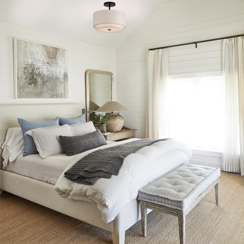 12.6inch Flush Mount Ceiling Light Fixture
