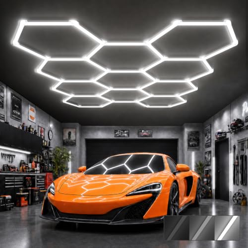 Hexagon Garage Lights (11 Hex)