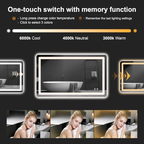 LED Bathroom Mirror with Lights