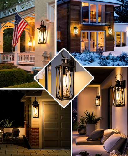 Motion Sensor Outdoor Lights Wall Mount (3 Count)