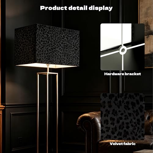 Large Rectangle Lamp Shades Set of 2 (2 Count)