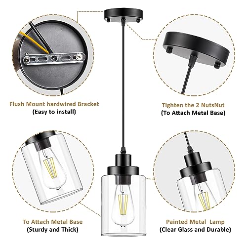 Industrial Pendant Lighting (3 Count)