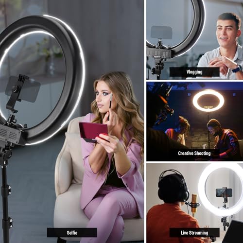 55W 18" 45cm Ring Light Kit [New Version]