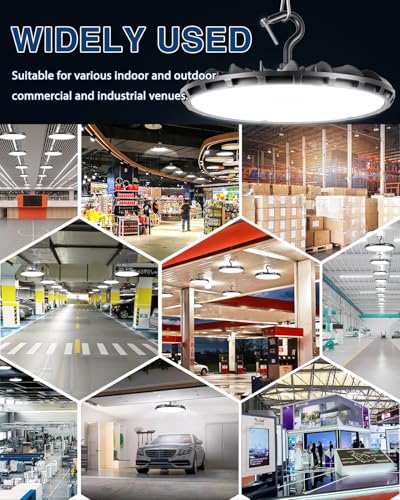 100W UFO LED High Bay Light (4 Count)