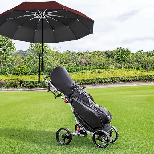 UPF 50+ Beach Umbrella with Adjustable Universal Clamp