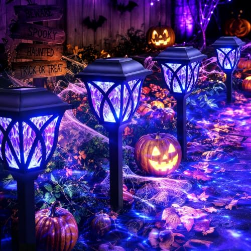 Solar Halloween Lights Outdoor Decor