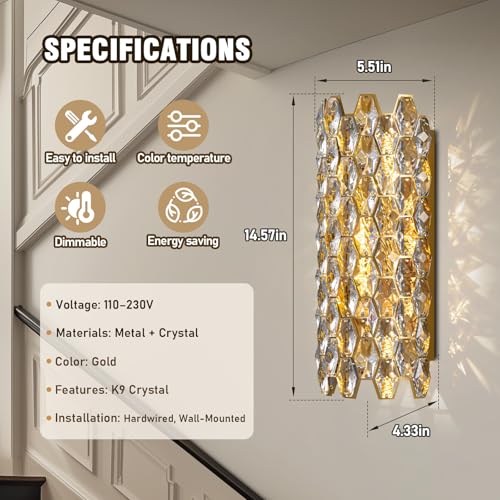 Crystal Wall Sconces