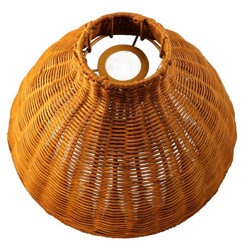 Rattan woven Pendant Lights Shade Rattan Hanging Lamp Shades for Pendant