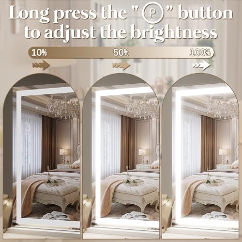 Large Vanity Mirror with Lights