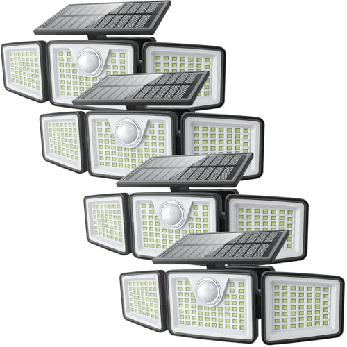 2500LM Solar Lights (4 Count)
