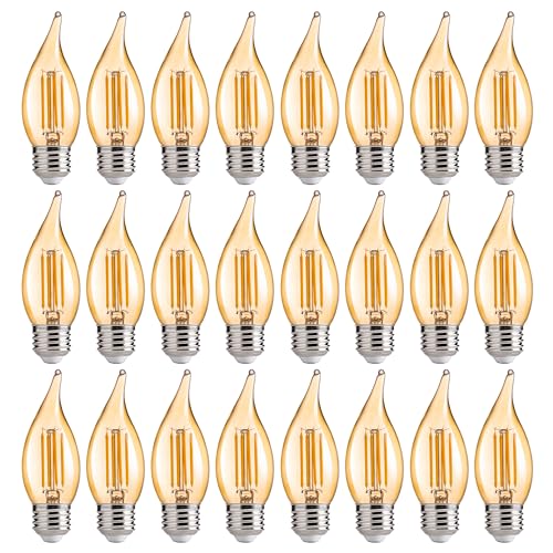CA11 E26 LED Candelabra Bulbs (24 Count)
