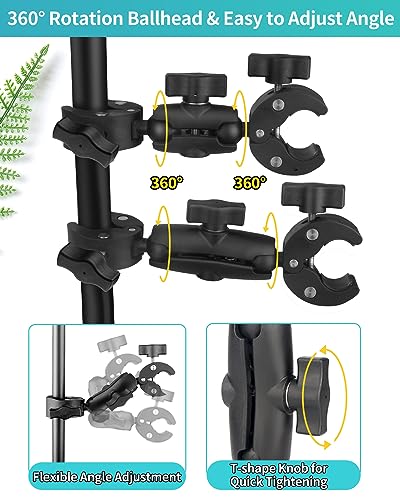 Double Super Clamp Mount 7.28"