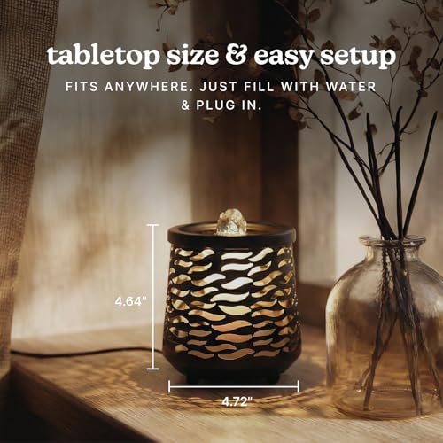 Indoor Relaxation Fountain with Light & Natural Sound