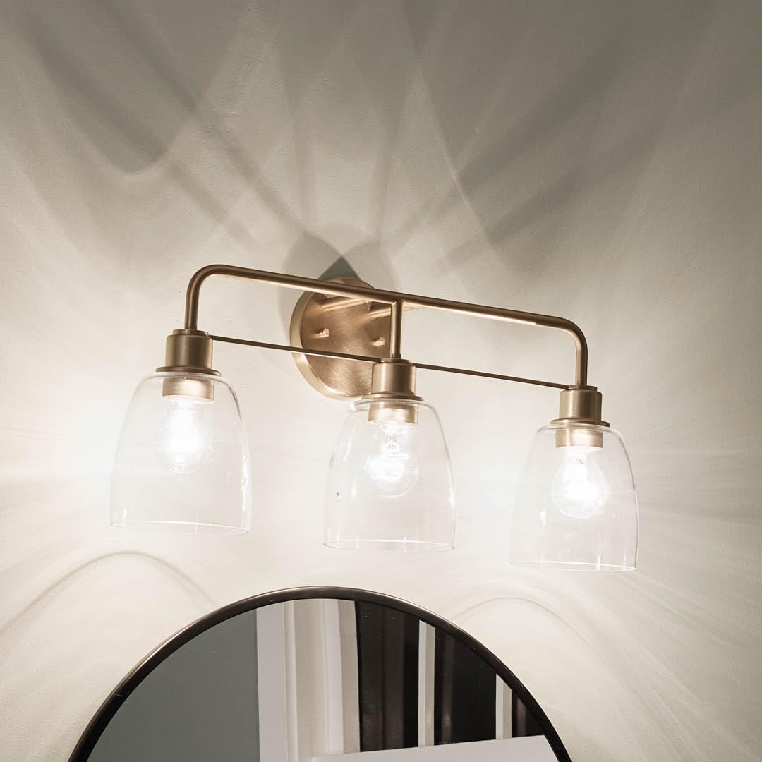 Meller 3 Light Industrial Vanity Light