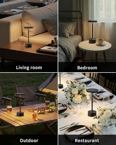 Rechargeable Table Lamps Set of 2 (2 Count)