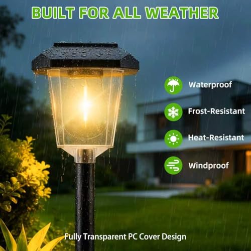 16Pack Solar Pathway Lights Outdoor (16 Count)