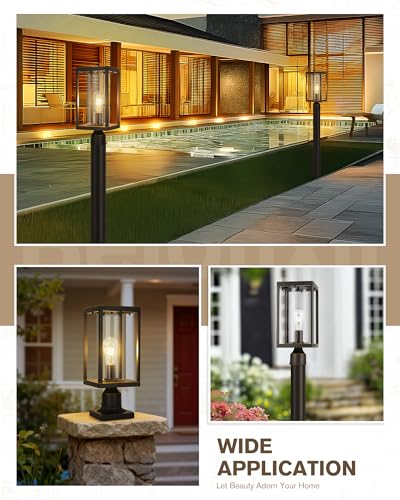 Outdoor Post Lights (2 Count)