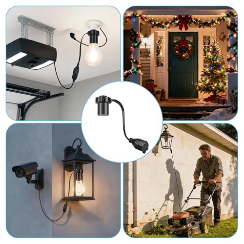 3 in 1 Light Socket Outlet Adapter (2 Count)