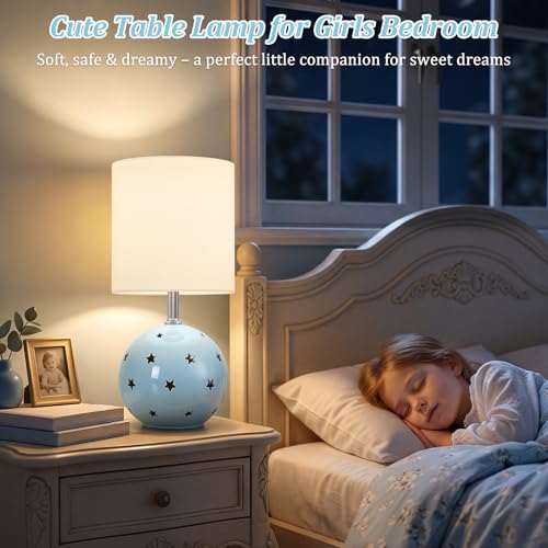 Small Table Lamp (Blue)