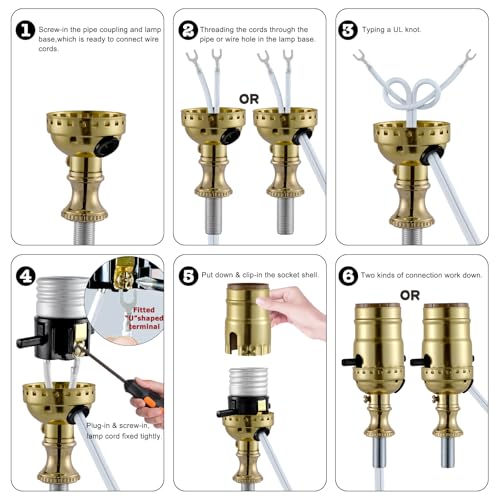 Lamp Socket with Push ON